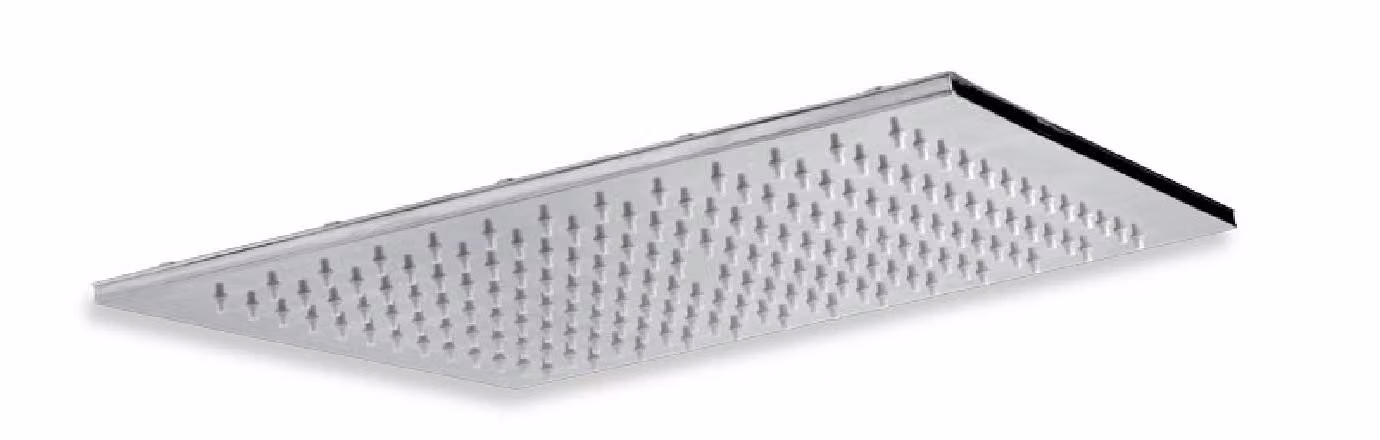 Novaservis Box doccia fisso quadrato in acciaio inox "pioggia tropicale" 300 mm cromato