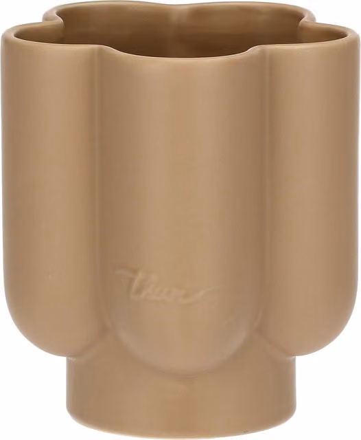 Portatrucchi in porcellana thun colore beige modello freestanding
