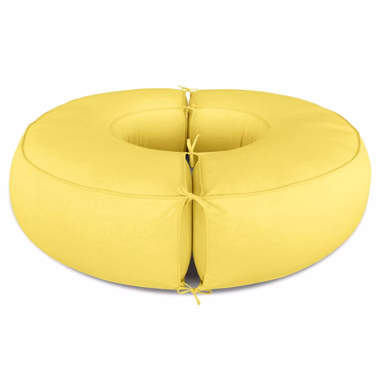 Salottino tondo Giallo