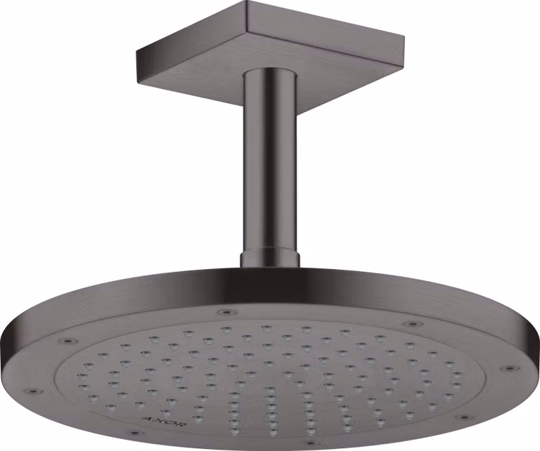 hansgrohe AXOR ShowerSolutions raccord de plafond, carré, 100mm, 26437340, 26437340