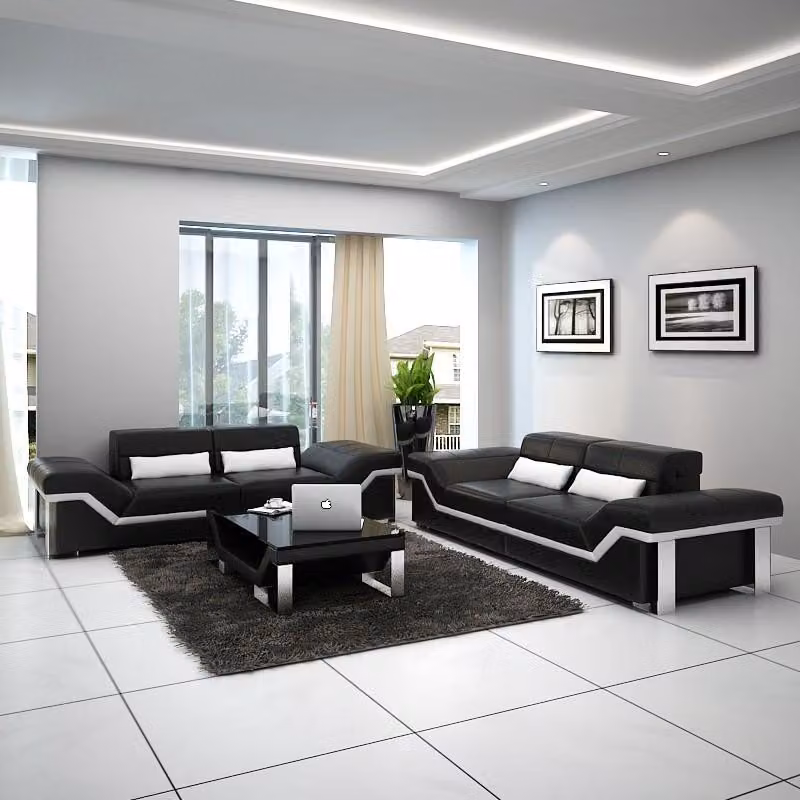 Sofagarnitur 3+3 Sitzer Set Design Sofa Polster Couchen Couch Modern Luxus
