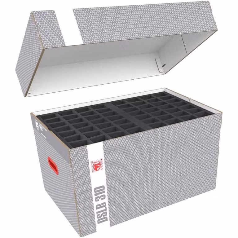 DSLB310P43 Contenitore con schiuma per veicoli e fanteria