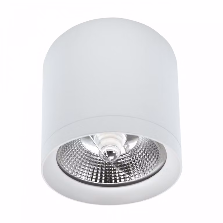 Faretto da incasso GU10 antiabbagliante CHLOE AR111 230V IP20 118x110mm rotondo bianco