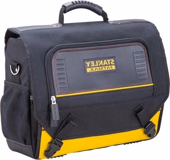 Borsa da trasporto per PC e strumenti con spazio di stoccaggio aggiuntivo, colore nero