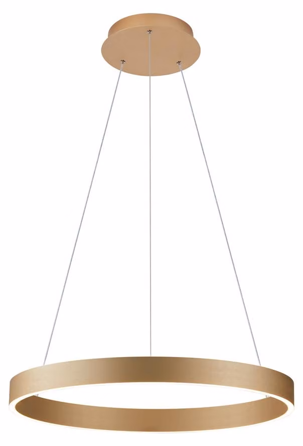 Lampada a sospensione LED 60W BRASCO UP DOWN PND-56215D-060RPC-GD-3KS4K-TRDIMM Italux