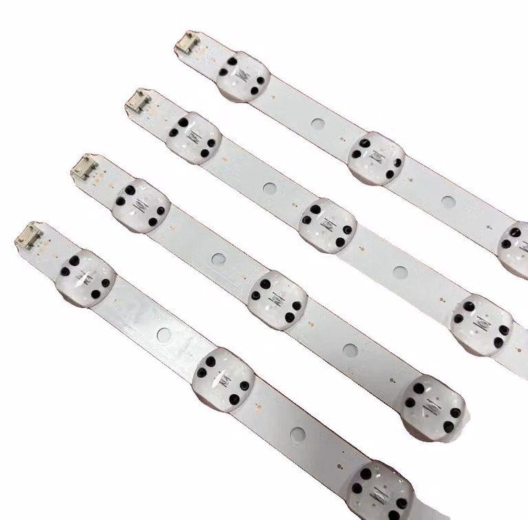 Barra di retroilluminazione a LED, alluminio, 713 mm, compatibile con 65UK6350PSC, sorgente luminosa: lampade a LED, dimmerabile: sì