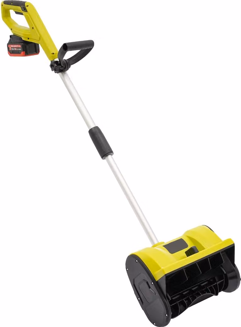 Spazzaneve - Elettrico 1200 W - Senza batteria - Leggero e compatto - Giallo