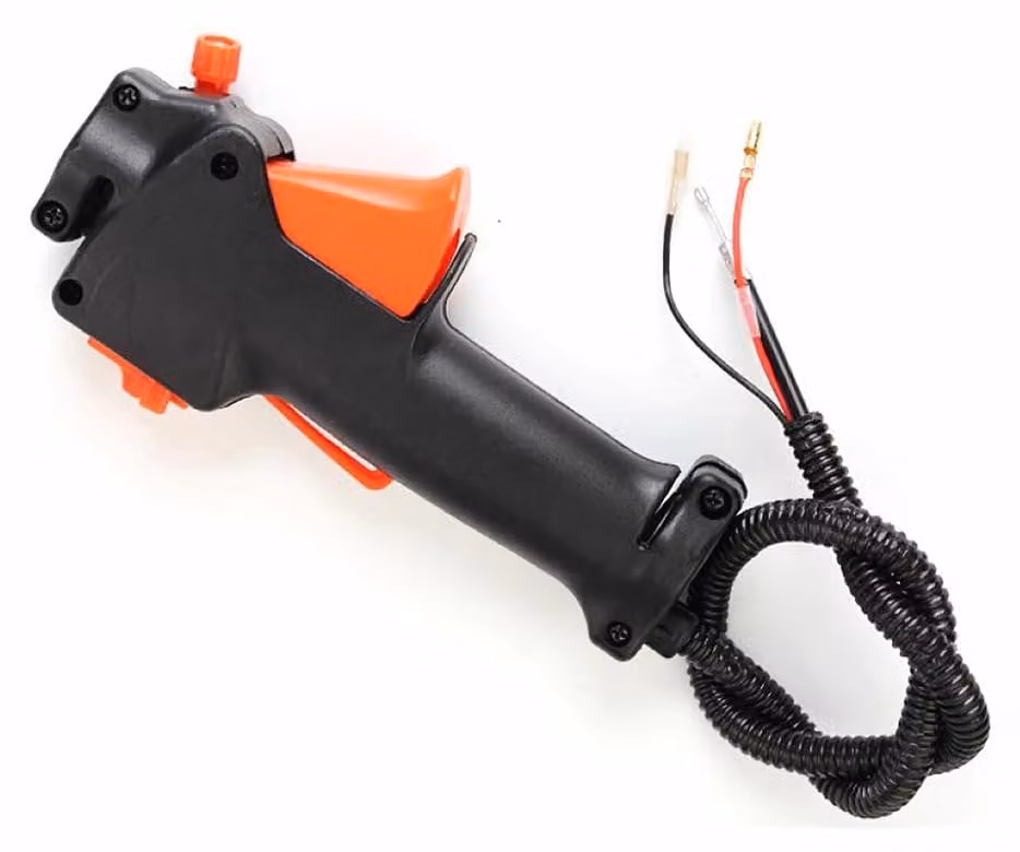 Maniglia e interruttore per tagliaerba manuale, con cavo del gas - 26 mm - TRH-PT-240505B1