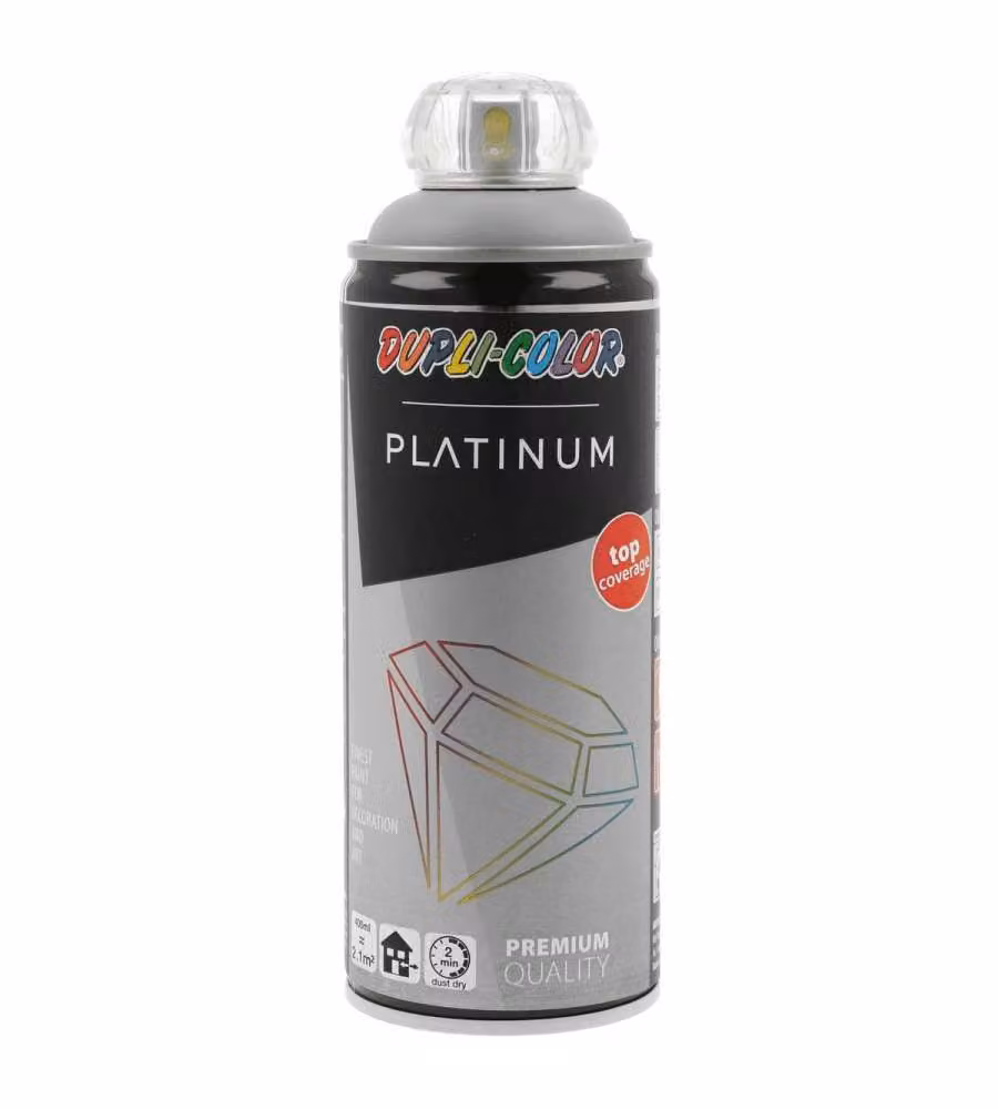 DUPLI-COLOR Vernice spray satinata 400 ml grigio argento RAL 7001