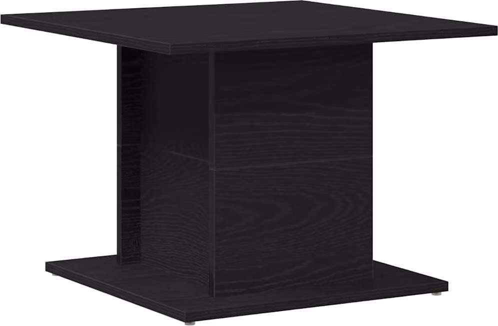 Tavolino da salotto Rovere Nero 55,5 x 55,5 x 40 cm