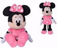 Peluche appendibile (35cm) DISNEY MINNIE Fucsia 6315870230