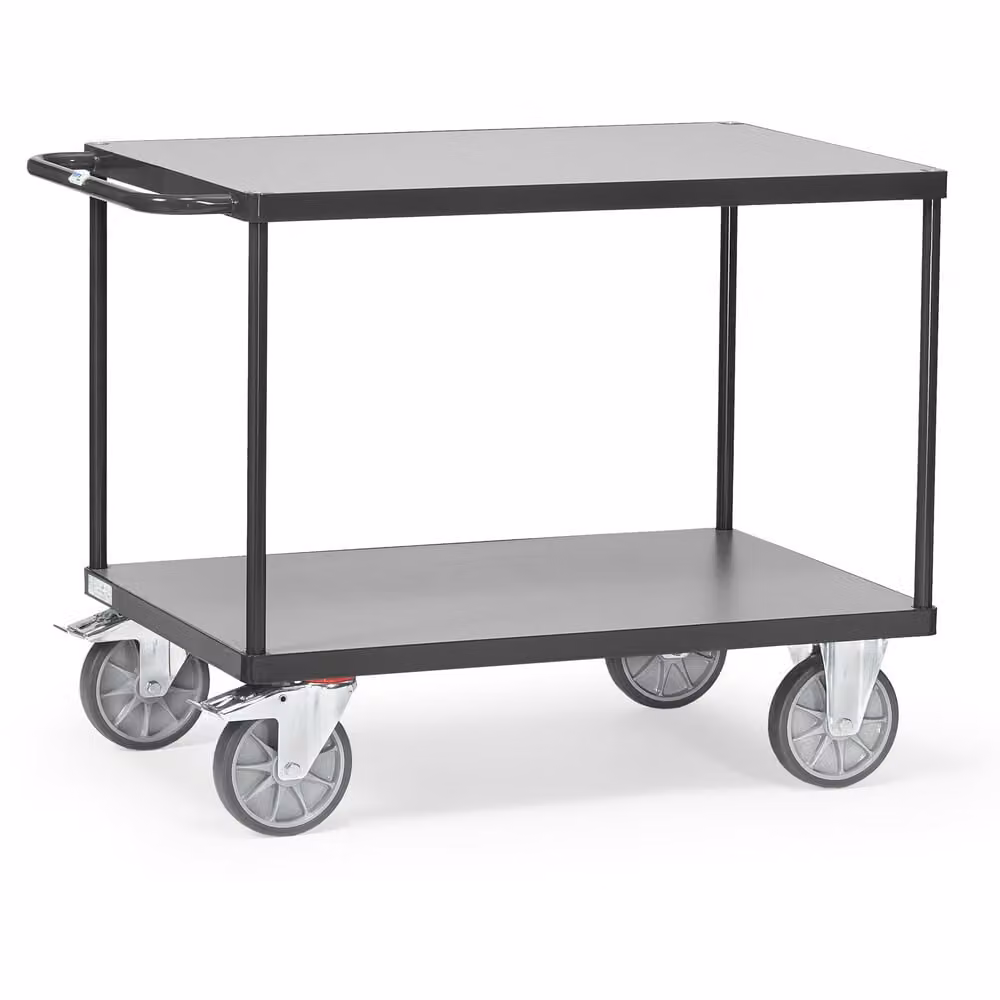 Attrezzatura di trasporto Fetra Carrello da tavolo 2401/7016 Area di carico 1.000 x 600 mm, 2401/7016
