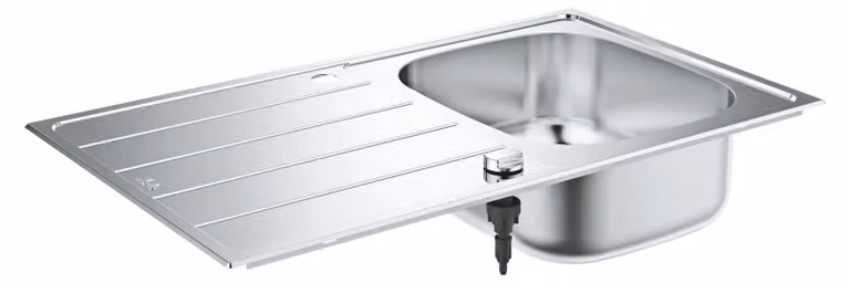 GROHE 31552SD1 Lavello in acciaio inox K200 31552_1 con scolapiatti a 1 vasca 860x500mm