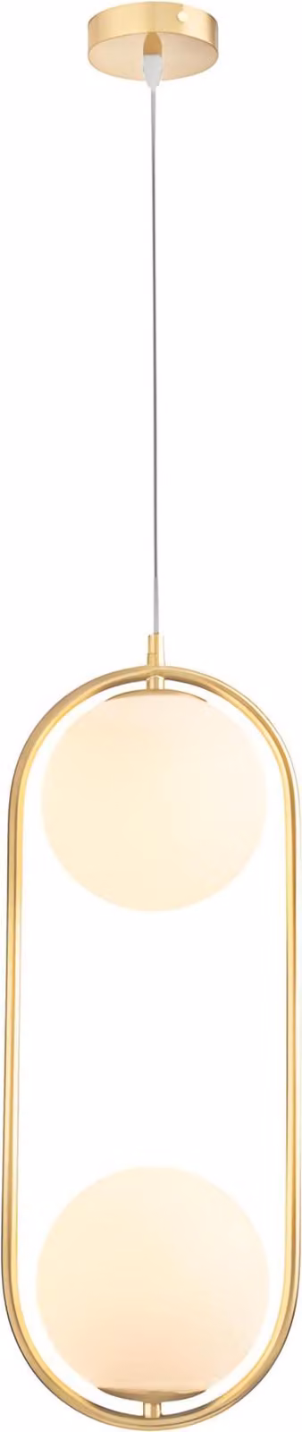 Lampadario A Sospensione TOOLIGHT G134-2Cp Gold 17,5X17,5X47Cm