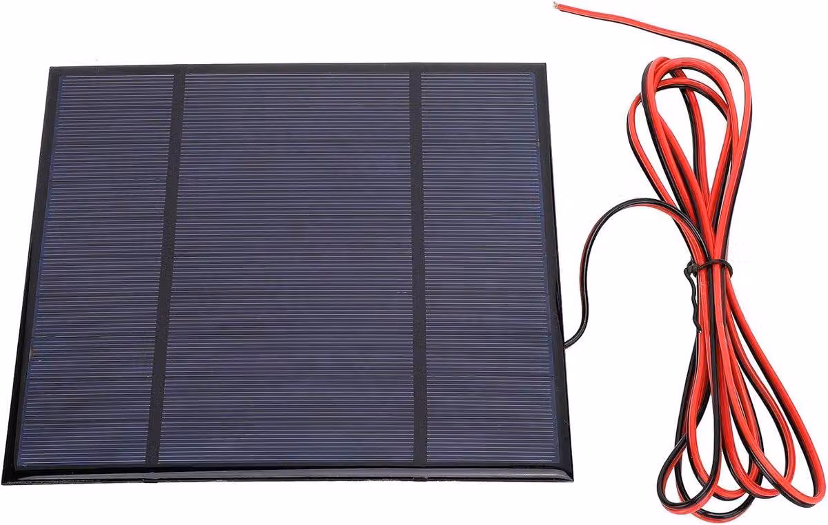 Mini pannello solare da 5V e 4,5W con cavo da 78,7 pollici - Portatile e resistente alla neve