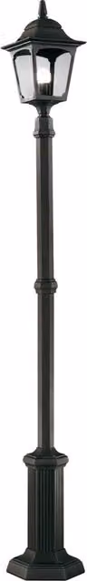 Lanterna da giardino Chapel Elstead nera E27 60W IP44