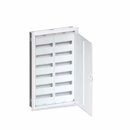 Distributore da campo Hager da incasso, 2x6 file con FWU62A universale