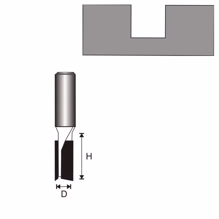 DEDRA Fresatrice per legno 12/20/19 mm - 07F024C