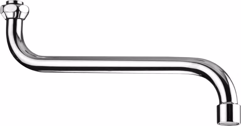 Cornat Beccuccio a S da 25 cm cromato