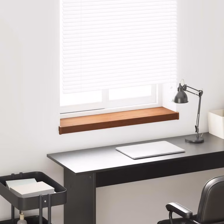 Soglia della Finestra Legno Marrone 60 x 20 x 4,5 cm PVC