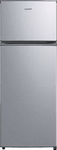 Frigorifero doppia porta Comfee' RCT284DS2 Silver, Capacità netta 204 l, Classe E, L 55 cm x P 53 cm x H 143 cm – 1