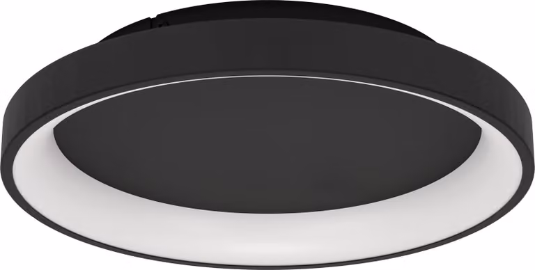 Lampada da parete/soffitto LORETELLO Illuminazione - H7,5 x Ø35 cm - nero - 12W incl. - IP20