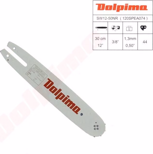 Guida di spada Dolpima 3/8 1,3Mm 30Cm/12 ( 120Spea074 ) Stihl