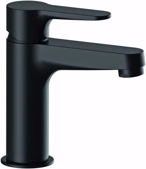 Miscelatore per lavabo Remere Serie Winner nero opaco moderno ed elegante
