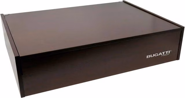 OPTICAL Ghiera Argento Anticato, Posate Set 49 Pz, Scatola Wenge, Colore: Onice