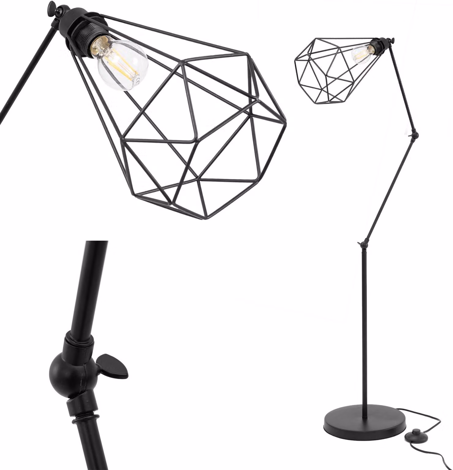 Lampada da Terra tooLight App540-1F Reno Black