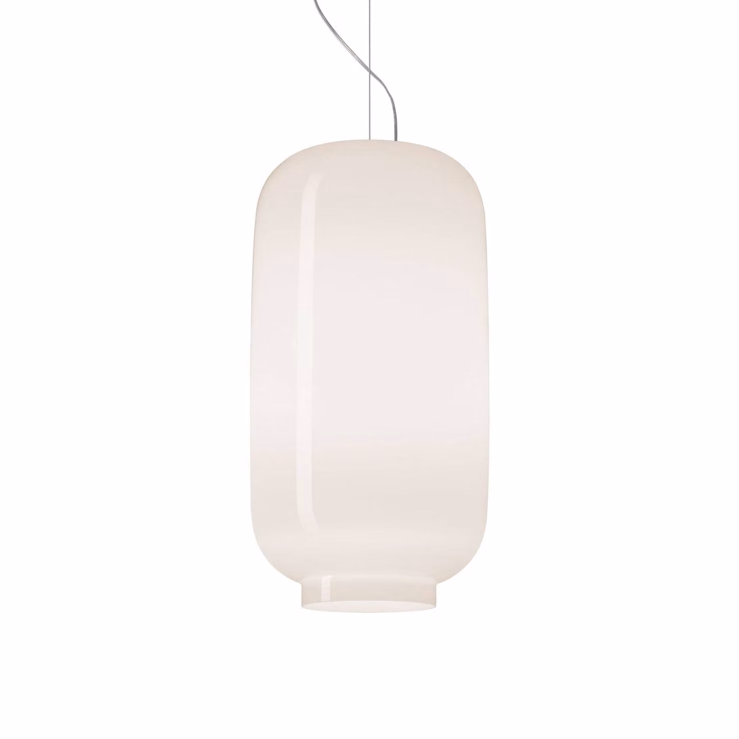 Foscarini Lampada a sospensione Chouchin Bianco 2, Bianco / Opale, Cucina, Vetro, Design, Lampada a sospensione