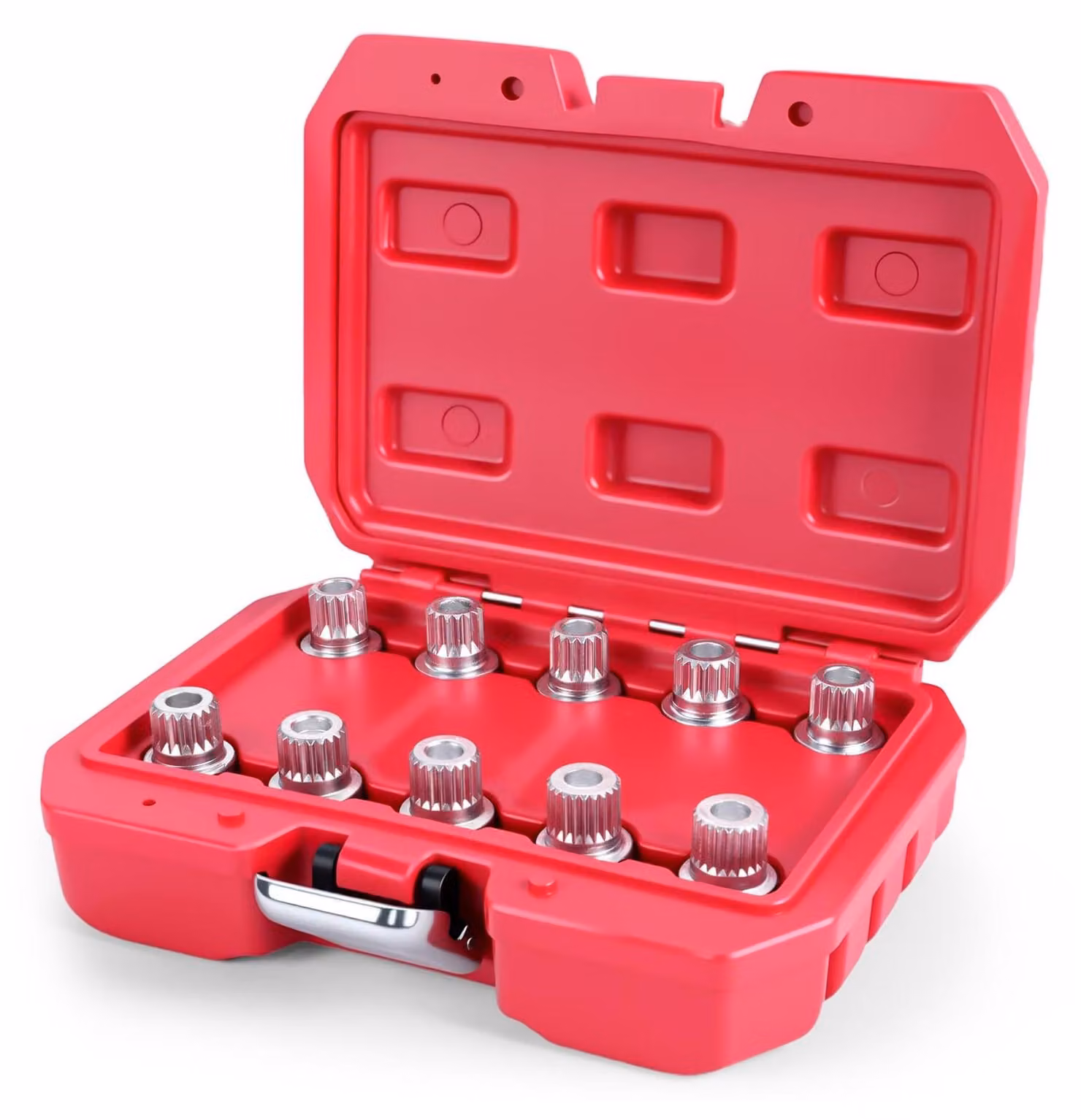 Solidchoice - Set di 10 chiavi per serrature delle ruote, compatibili con BMW