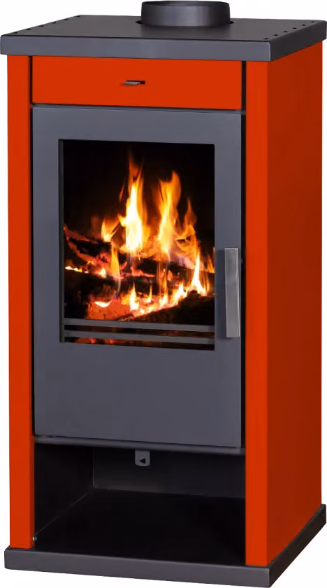 Stufa a legna Victoria Vanessa Lux Bordeaux - 9 kW, A+, compatta ed efficiente