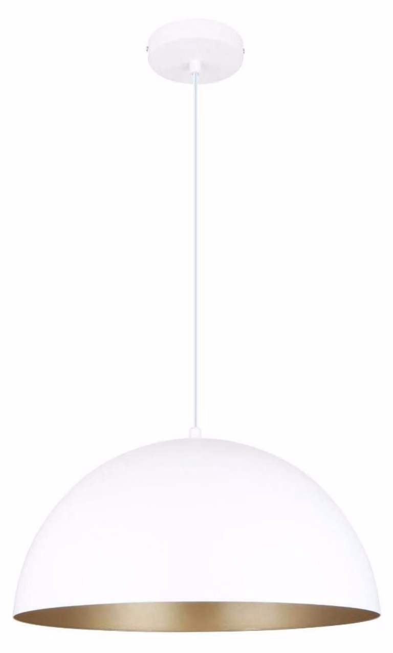 Lampada a sospensione VELA bianco opaco-oro 1xE27x40W metallo, dimensioni: 148x40x40 cm, IP20, Zuma Line
