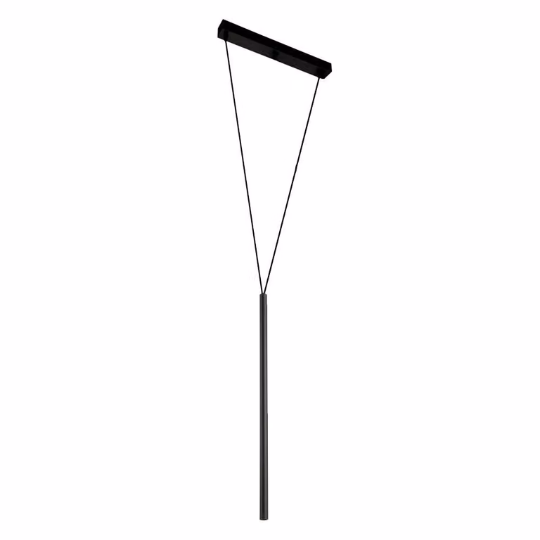Lampada a sospensione minimalista a tubo nero MIAKI 1xG9 2,5 W Shilo