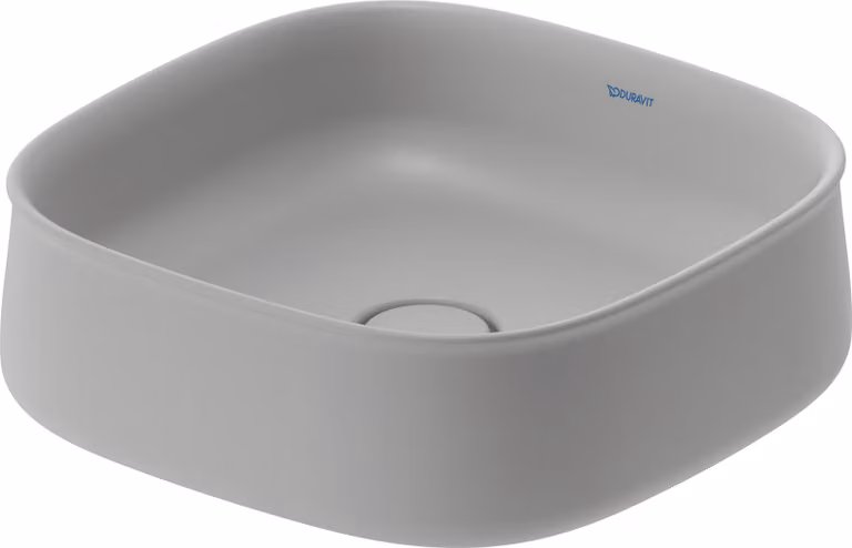 Duravit Zencha lavabo à poser 420 mm, sans trou pour robinet, 2373426779, 2373426779