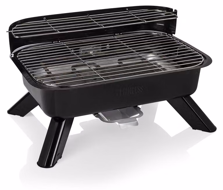 Princess 112252 Barbecue ibrido Nero