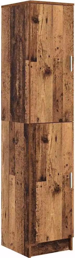 Credenza Legno vecchio 35 x 39 x 168 cm