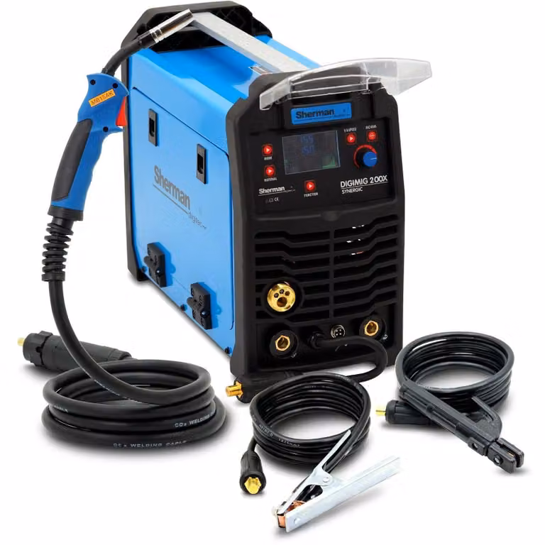 Saldatrice MIG/MAG multifunzione 3-in-1 - Potenza: 200A - Tensione: 230 Volt
