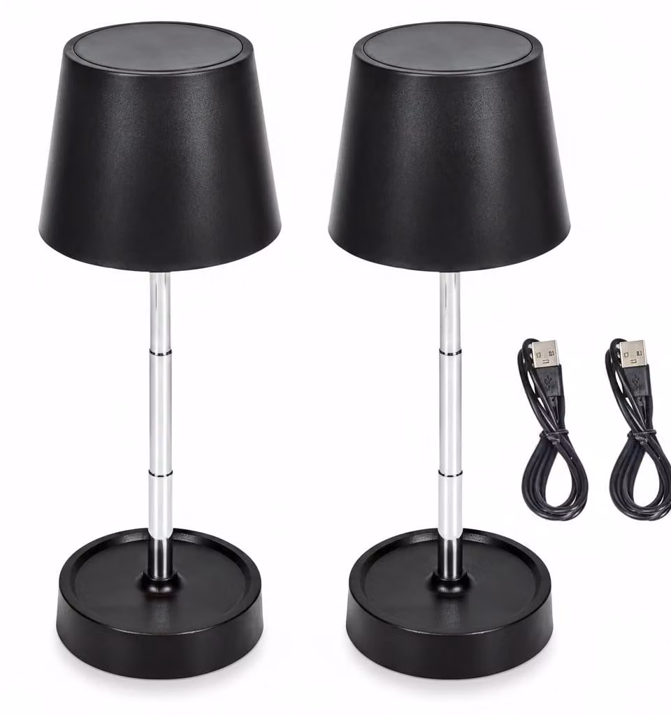 InAndOutdoorMatch - Lampada da tavolo - LED - Senza fili - Ricaricabile