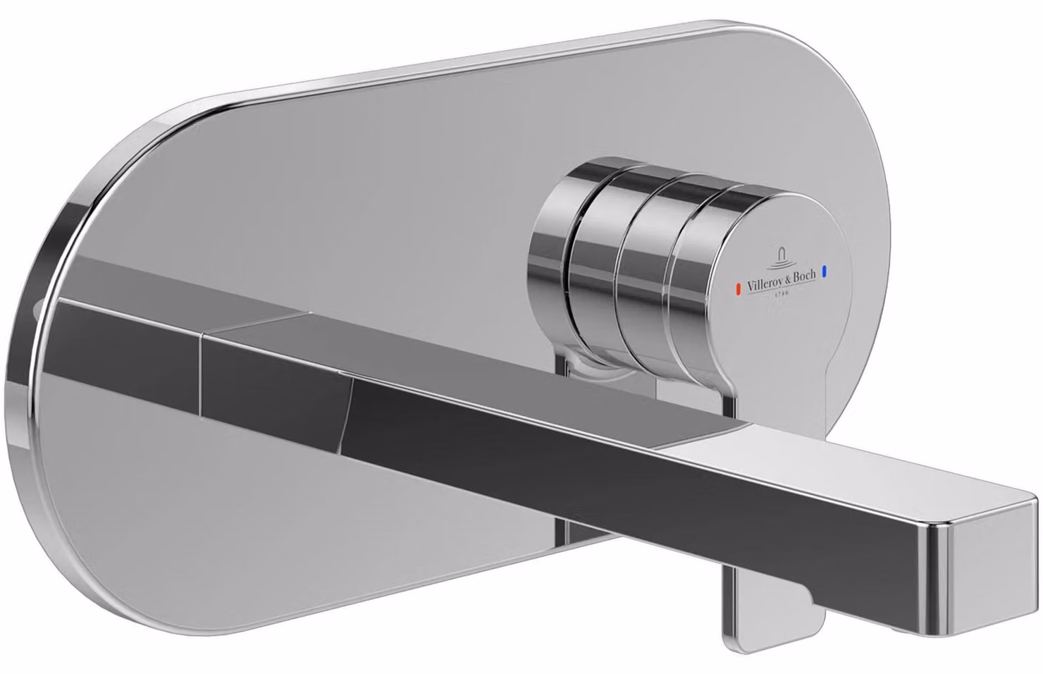 Villeroy & Boch Miscelatore per lavabo Architectura 260x115x227 mm con scarico a pressione. Cromo, 1 pz.