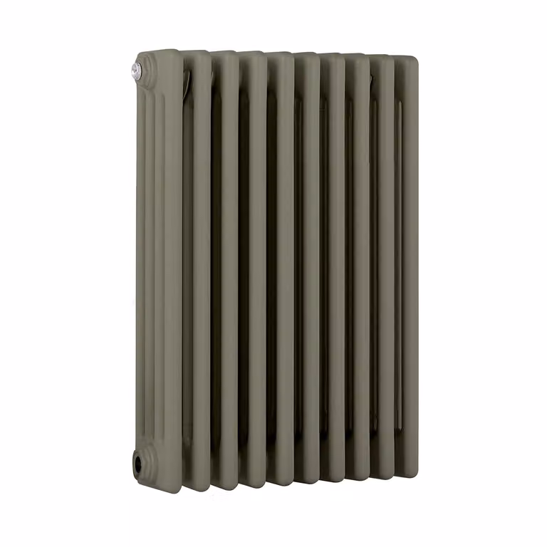 Radiatore Orizzontale a Colonne (4 Colonne) 600mm x 425mm - Verde (Sage Leaf Verde) - Regent