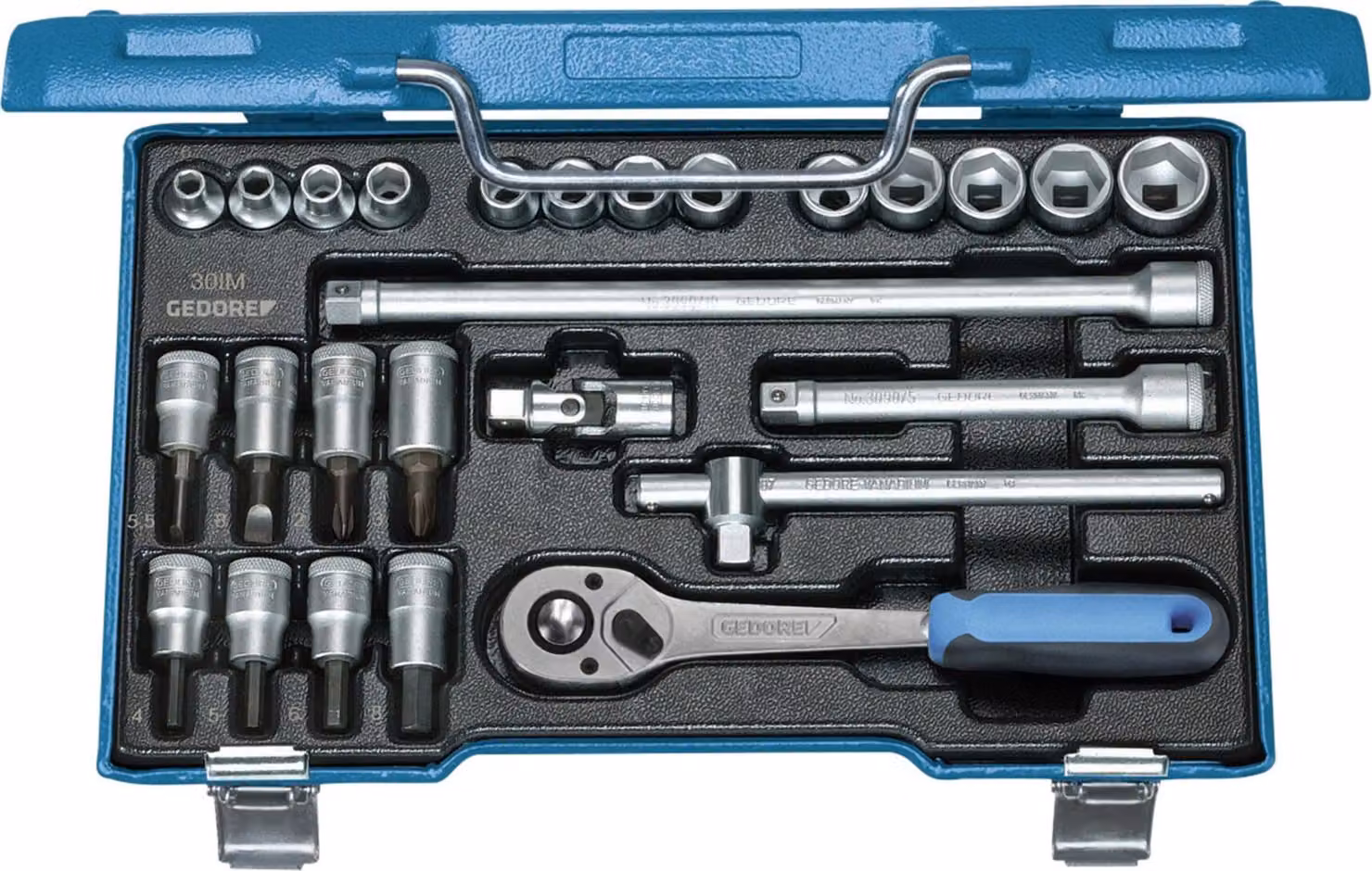 Set di chiavi a bussola da 3/8" - 26 pezzi - 30 IMU-10 Gedore | 4010886622971