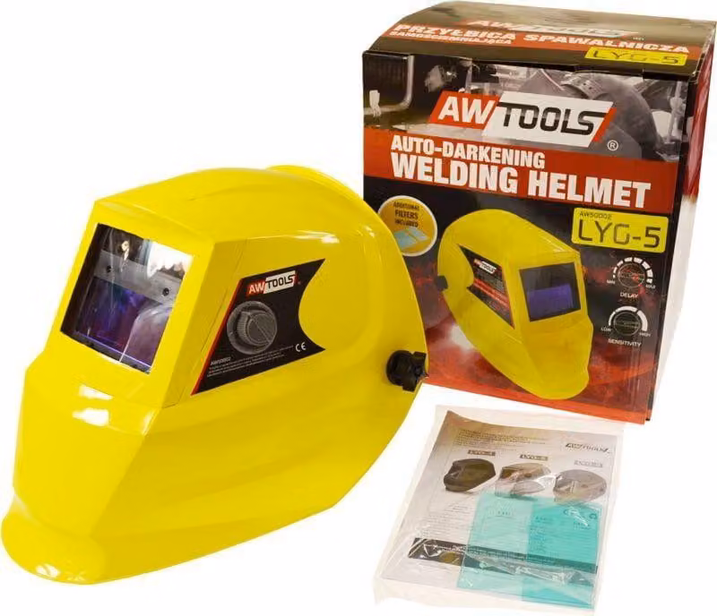 Awtools Visiera per saldatura autoscurante Lyg-5 Din 9-13