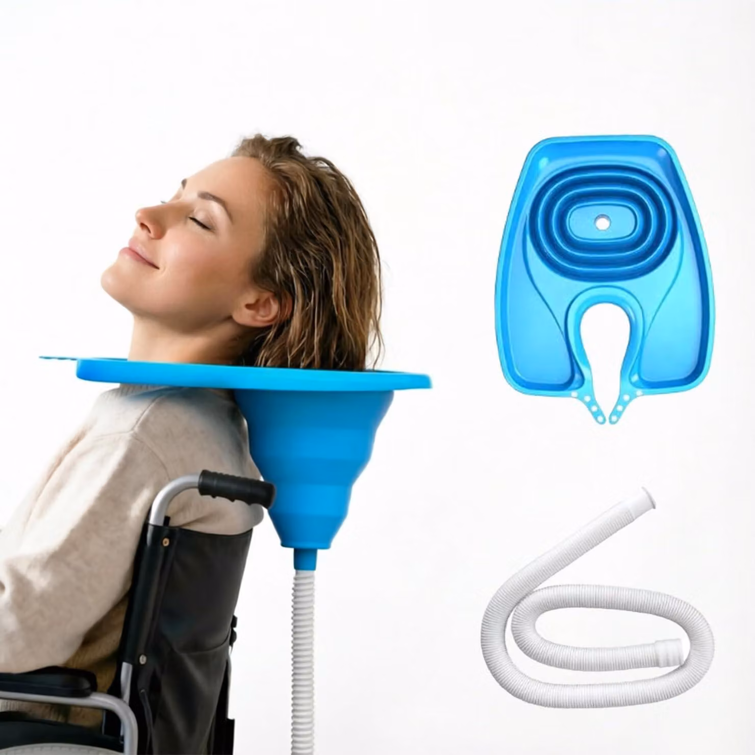 Lavabo portatile per la cura dei capelli, ideale per uso domestico
