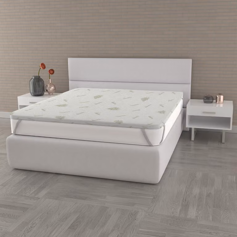 Materasso in memory foam con rivestimento in aloe, dimensioni 160x190 cm