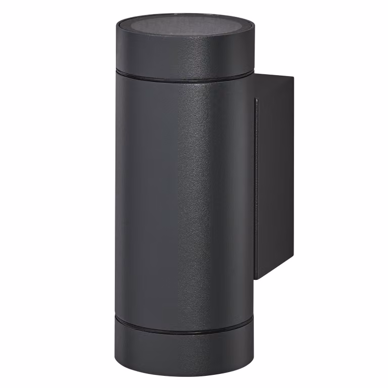 OSRAM ENDURA CLASSIC ITYS W lampada da esterno, applique, GU10, grigio scuro, alluminio, facile installazione, diffusore in vetro o PMMA, classe di protezione IP65, illuminazione indiretta