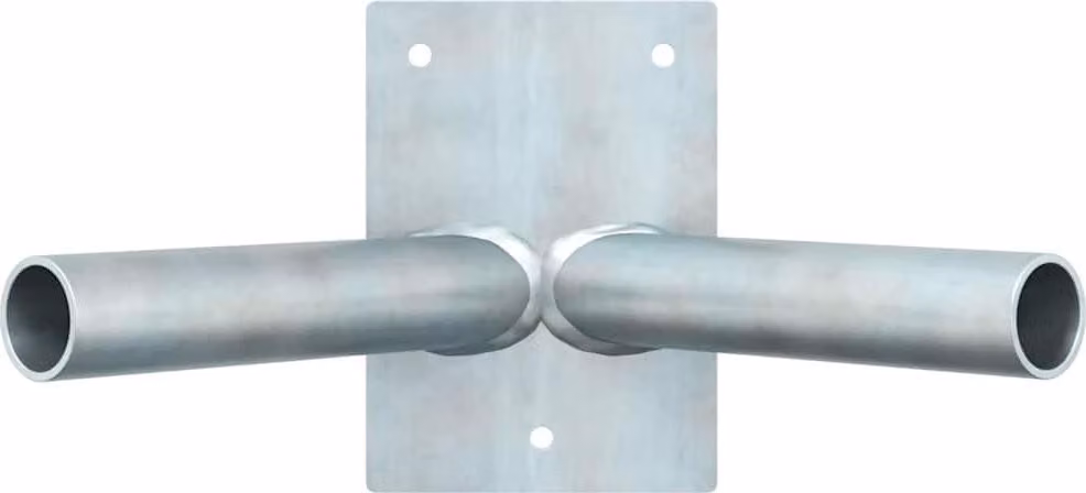 Supporto per Bandiera Argento 11,5 x 7,5 x 0,2 cm Acciaio