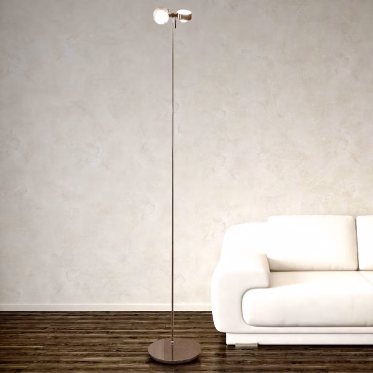 Top Light Lampada da terra di design PUK, Soggiorno / Sala da pranzo, Design, Lampada da terra