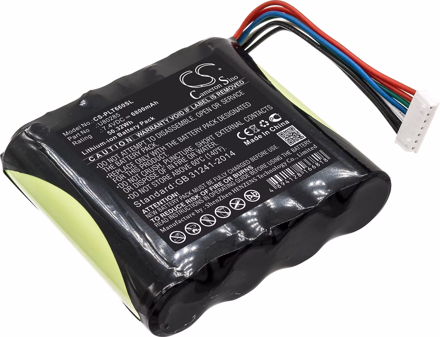 TECHTEK Batteria compatibile con [Platinum Tools] NetXpert XG2, T66006B, per [Softing] NetXpert XG2, T66006B sostituisce TXGBATX, per U80285